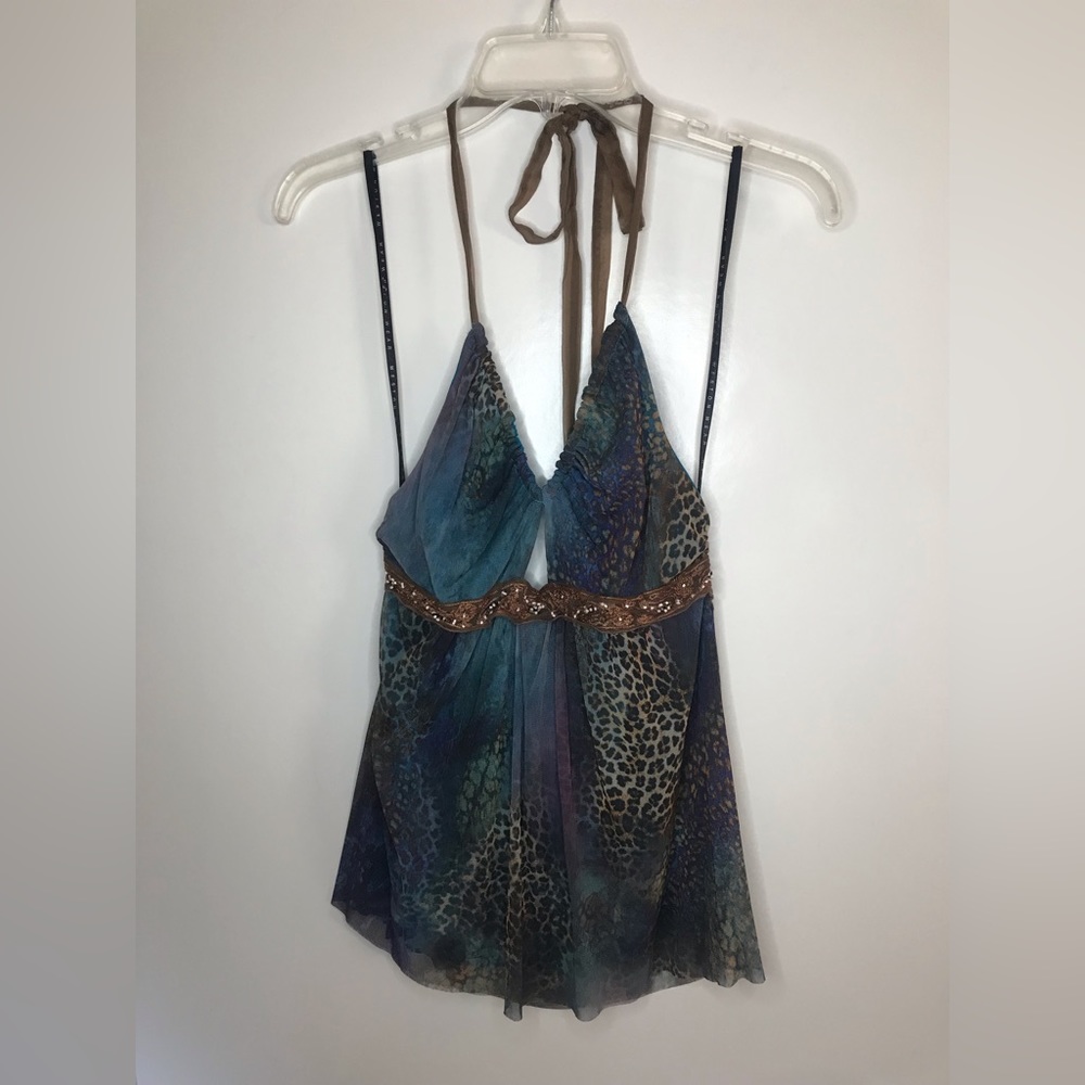 NWT Weston Wear animal print top S